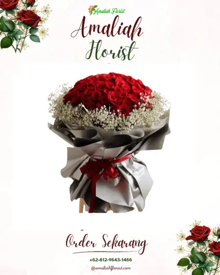 Buket Bunga Air Teman